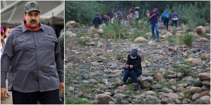 Maduro carga contra «trocheros» venezolanos: vienen a contaminar el país