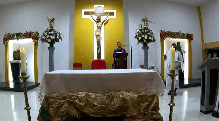 Pánico en una iglesia de Ibagué, capital del departamento colombiano Tolima