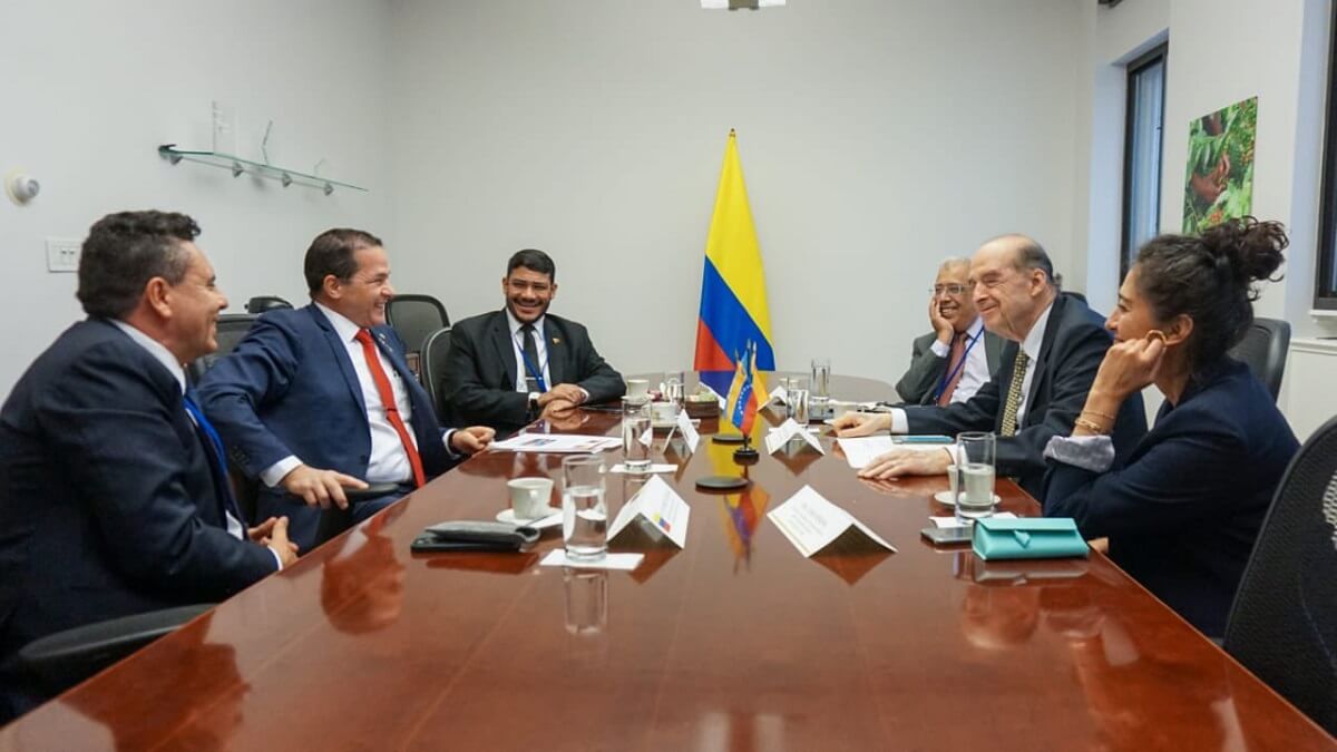 CANCILLERES EN CONCILIÁBULO: Álvaro Leyva y Carlos Faría  se reunieron en Nueva York ¿Para qué?