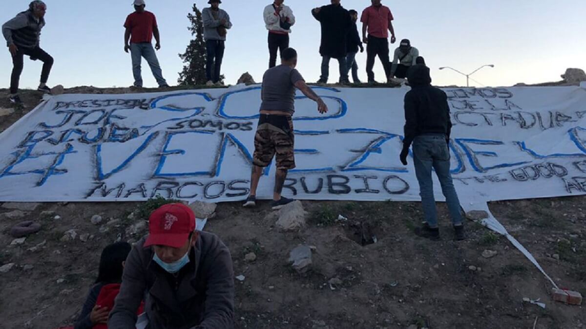 «POR EL BIEN DE SUS HIJOS» vayan a un refugio: lo que piden en Ciudad Juárez a los migrantes venezolanos