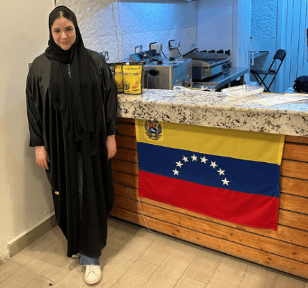 Hallacas venezolanas triunfando en Catar