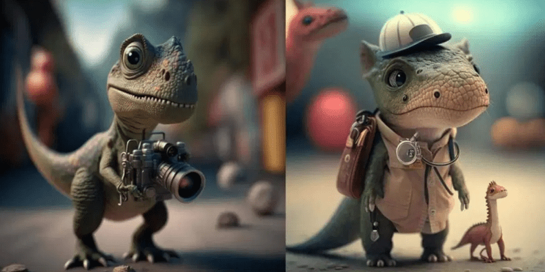 DINOSAURIOS PROFESIONALES; conozcan cómo crearlos