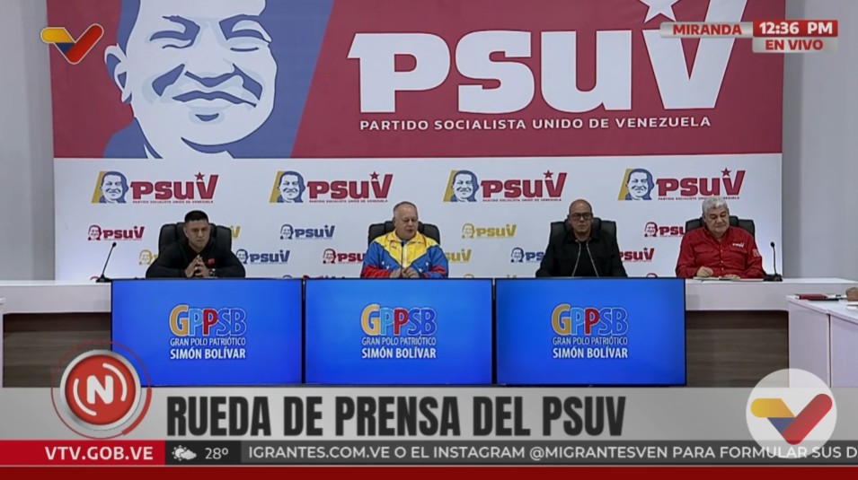 PSUV presenta la lista nacional de candidatos para elecciones del 25May (+Video)